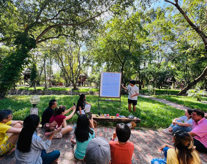 เรียนรู้กลางแจ้ง